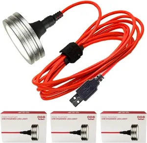 Voltaic Systems Emergency USB Led Light (3 Pack) - Waterproof, Dimmable Brightness Levels & Touch Control, for Camping, Patio, Tool Shed or Cabin, Emergency Kit