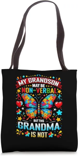 Warrior Grandma Tote Bag