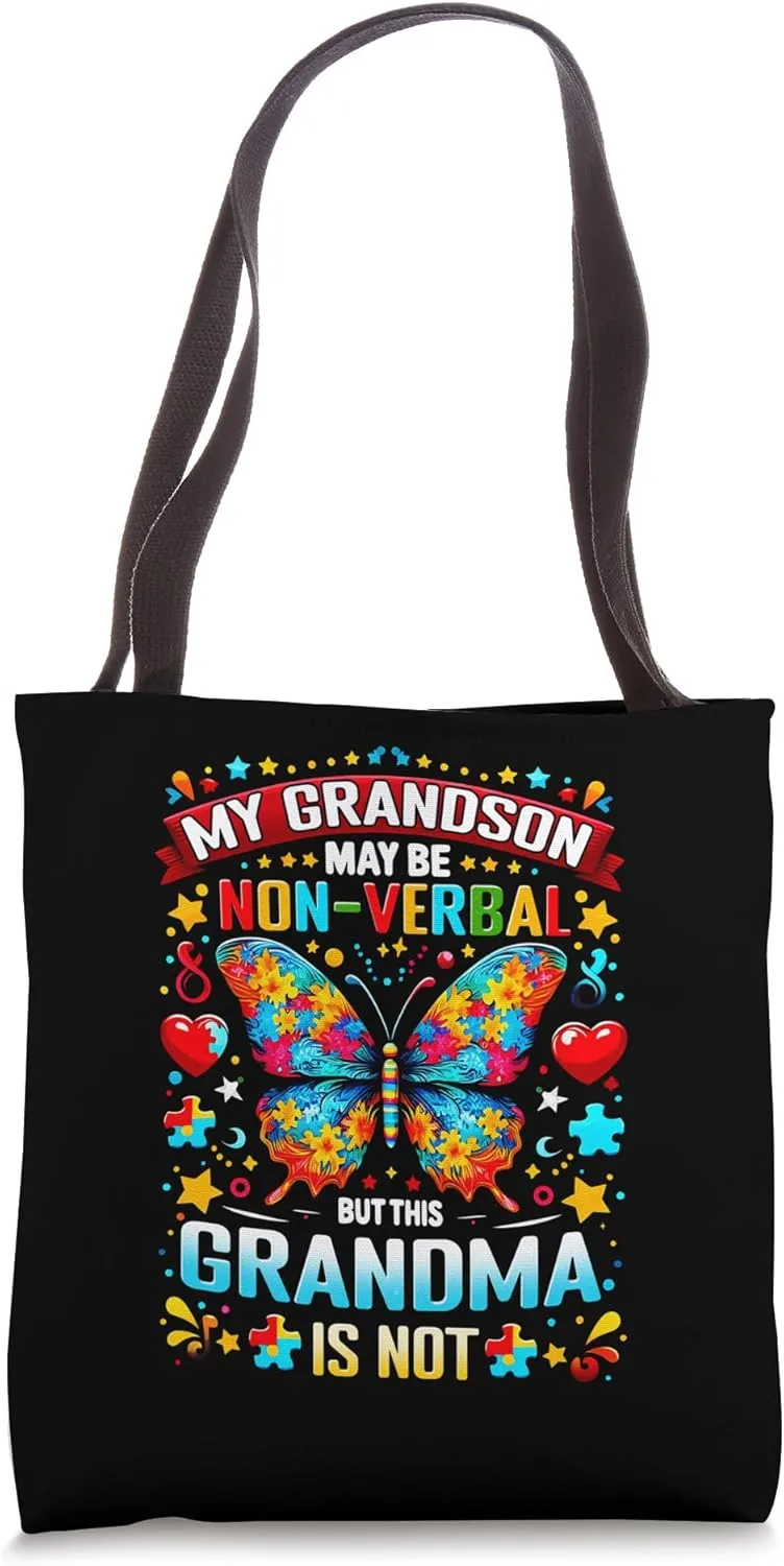 Warrior Grandma Tote Bag