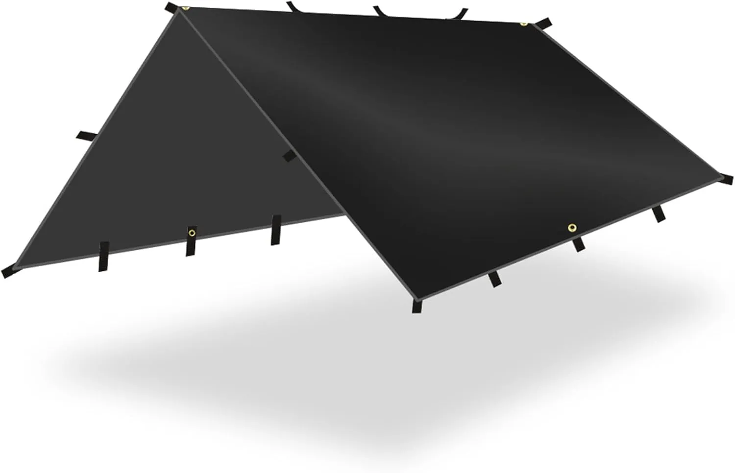 Waterproofs Tarps Tent Shade Garden Canopy Sunshades Outdoor Campings Awnings Shelters Tarps with Rope & Ground Nails