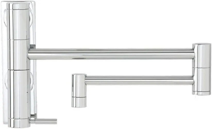 Waterstone 3200-SN Hunley Wall Mount Pot Filler Faucet, Satin Nickel