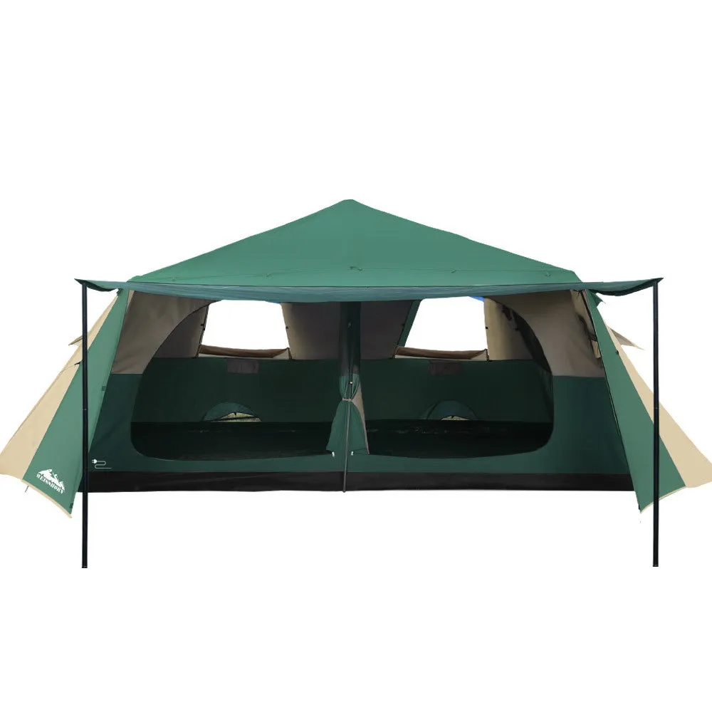 Weisshorn Instant Up Camping Tent 8 Person Pop up Tents Family Hiking Dome Camp-WA_Rural
