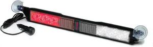 Whelen Engineering SlimLighter Super-LED Series Deck/Dash Light - Red/Clear