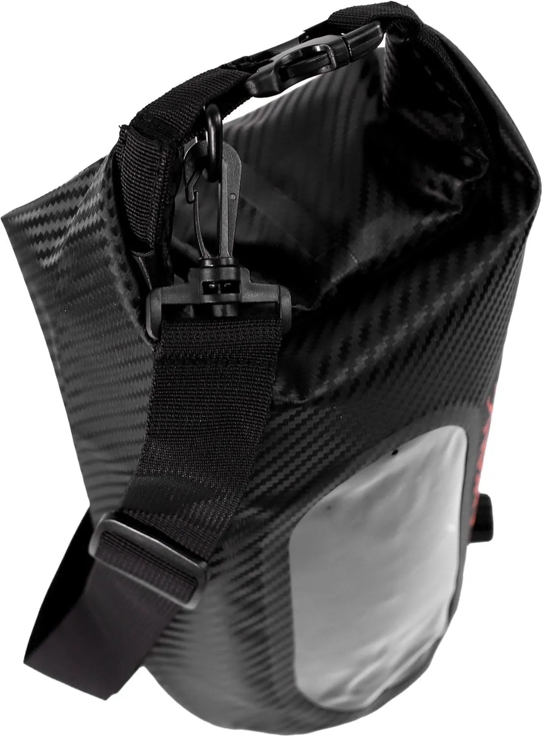 YakAttack 5L Roll-Top Drybag with Air Valve - Black Carbon | Waterproof Marine Dry Bag for Kayaking, Boating & Paddleboarding | Heavy Duty Small Drybag for Gear Protection | Compact Kayak Storage Bag