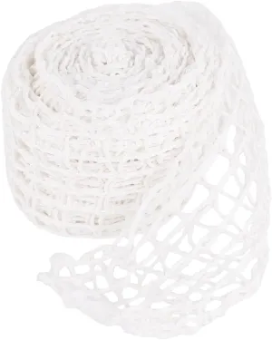 Yardwe 2 Rolls Sauce Elbow Net Set Shredded Pork Polyester Fiber White Braised