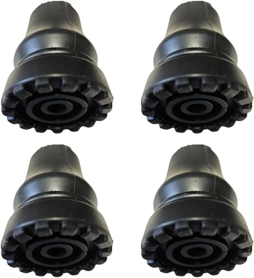 York Nordic 4 Pack Extra Durable Motivator Super Duty Replacement Feet - Fits Motivator Big & Tall Super Duty