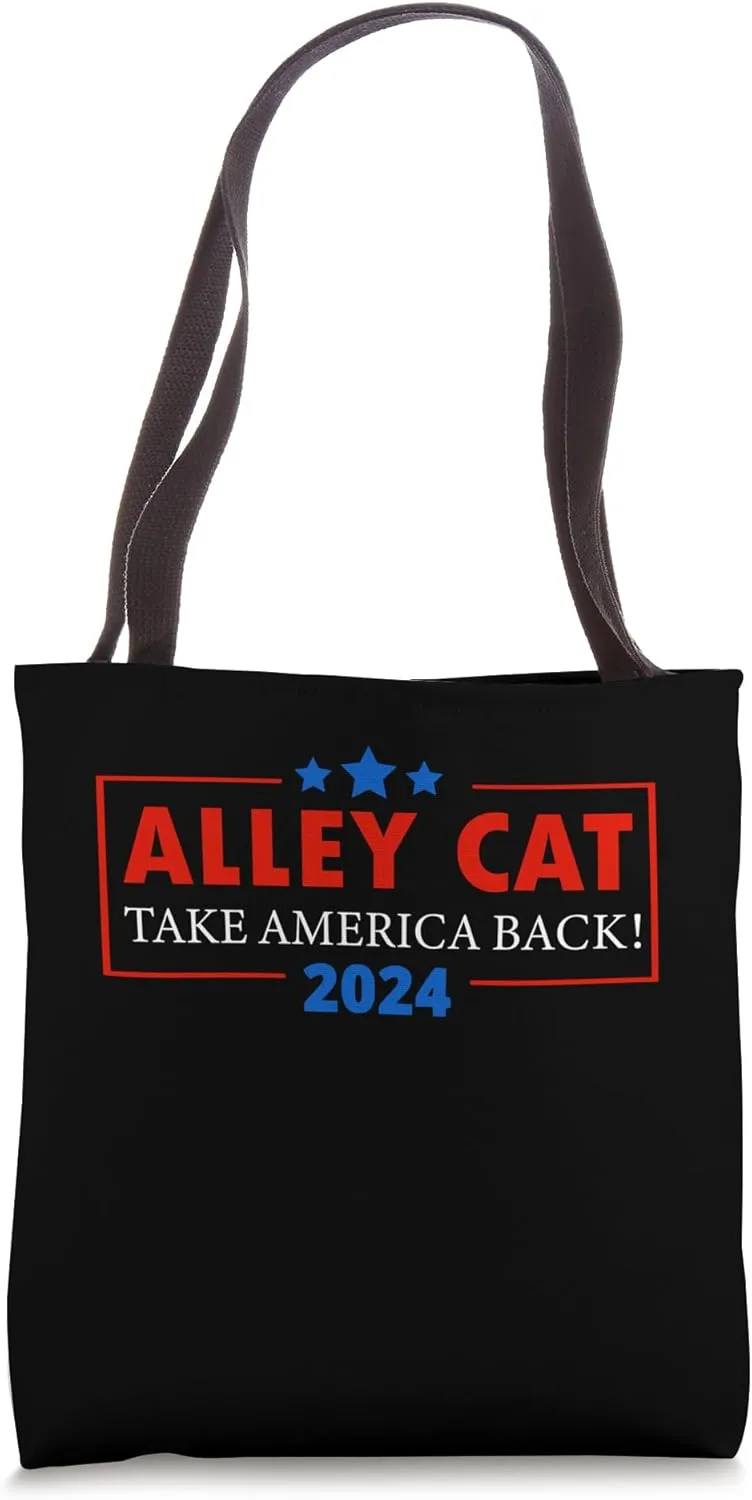 You Have The Morals Of An Alley Cat Debate 2024 Funny Men Tote Bag