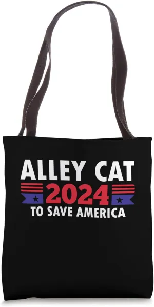 You Have The Morals Of An Alley Cat Debate 2024 Funny Men Tote Bag