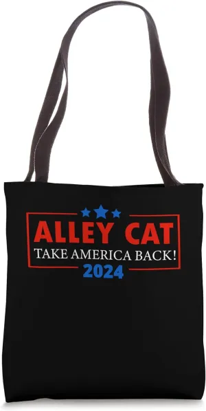 You Have The Morals Of An Alley Cat Debate 2024 Funny Men Tote Bag